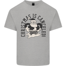 Christmas Is Cancelled Funny Bah Humbug Kids T-Shirt Childrens Sports Grey