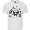 Christmas Is Cancelled Funny Bah Humbug Kids T-Shirt Childrens White