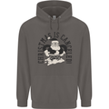 Christmas Is Cancelled Funny Bah Humbug Mens 80% Cotton Hoodie Charcoal