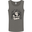 Christmas Is Cancelled Funny Bah Humbug Mens Vest Tank Top Charcoal