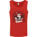 Christmas Is Cancelled Funny Bah Humbug Mens Vest Tank Top Red