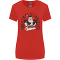 Christmas Is Cancelled Funny Bah Humbug Womens Wider Cut T-Shirt Red