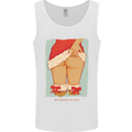 Christmas Is Sexy Funny Santa Xmas Mens Vest Tank Top White