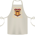 Christmas Just Here For the Presents Funny Cotton Apron 100% Organic Natural