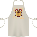 Christmas Just Here For the Presents Funny Cotton Apron 100% Organic Natural