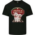 Christmas Maltese Funny Santa Paws Xmas Kids T-Shirt Childrens Black