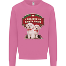 Christmas Maltese Funny Santa Paws Xmas Mens Sweatshirt Jumper Azalea