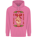 Christmas Mistle No Funny Bah Humbug Childrens Kids Hoodie Azalea