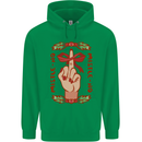 Christmas Mistle No Funny Bah Humbug Childrens Kids Hoodie Irish Green