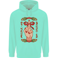 Christmas Mistle No Funny Bah Humbug Childrens Kids Hoodie Peppermint