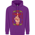Christmas Mistle No Funny Bah Humbug Childrens Kids Hoodie Purple