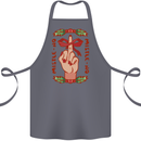 Christmas Mistle No Funny Bah Humbug Cotton Apron 100% Organic Steel