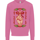 Christmas Mistle No Funny Bah Humbug Mens Sweatshirt Jumper Azalea