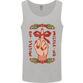 Christmas Mistle No Funny Bah Humbug Mens Vest Tank Top Sports Grey