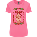 Christmas Mistle No Funny Bah Humbug Womens Wider Cut T-Shirt Azalea