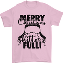 Christmas Movie Shitter's Full Funny Rude Mens T-Shirt Cotton Gildan Light Pink