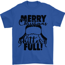 Christmas Movie Shitter's Full Funny Rude Mens T-Shirt Cotton Gildan Royal Blue