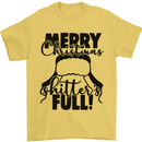 Christmas Movie Shitter's Full Funny Rude Mens T-Shirt Cotton Gildan Yellow