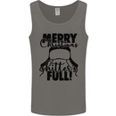 Christmas Movie Shitter's Full Funny Rude Mens Vest Tank Top Charcoal