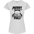 Christmas Movie Shitter's Full Funny Rude Womens Petite Cut T-Shirt White