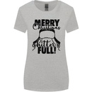 Christmas Movie Shitter's Full Funny Rude Womens Wider Cut T-Shirt Sports Grey
