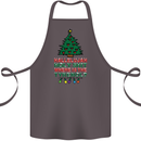 Christmas Movie Where's the Tyrenol? Cotton Apron 100% Organic Dark Grey
