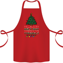 Christmas Movie Where's the Tyrenol? Cotton Apron 100% Organic Red