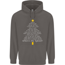 Christmas Movie Where's the Tyrenol? Mens 80% Cotton Hoodie Charcoal