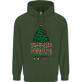 Christmas Movie Where's the Tyrenol? Mens 80% Cotton Hoodie Forest Green