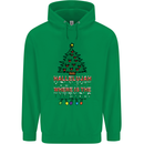 Christmas Movie Where's the Tyrenol? Mens 80% Cotton Hoodie Irish Green