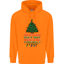 Christmas Movie Where's the Tyrenol? Mens 80% Cotton Hoodie Orange