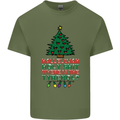 Christmas Movie Where's the Tyrenol? Mens Cotton T-Shirt Tee Top Military Green