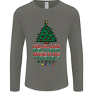 Christmas Movie Where's the Tyrenol? Mens Long Sleeve T-Shirt Charcoal