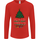Christmas Movie Where's the Tyrenol? Mens Long Sleeve T-Shirt Red