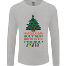 Christmas Movie Where's the Tyrenol? Mens Long Sleeve T-Shirt Sports Grey