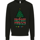 Christmas Movie Where's the Tyrenol? Mens Sweatshirt Jumper Black