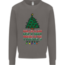 Christmas Movie Where's the Tyrenol? Mens Sweatshirt Jumper Charcoal