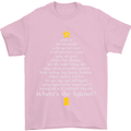Christmas Movie Where's the Tyrenol? Mens T-Shirt Cotton Gildan Light Pink