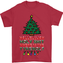 Christmas Movie Where's the Tyrenol? Mens T-Shirt Cotton Gildan Red
