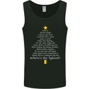 Christmas Movie Where's the Tyrenol? Mens Vest Tank Top Black