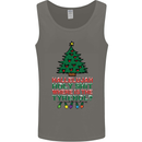 Christmas Movie Where's the Tyrenol? Mens Vest Tank Top Charcoal