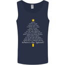 Christmas Movie Where's the Tyrenol? Mens Vest Tank Top Navy Blue