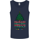 Christmas Movie Where's the Tyrenol? Mens Vest Tank Top Navy Blue