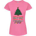 Christmas Movie Where's the Tyrenol? Womens Petite Cut T-Shirt Azalea
