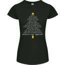 Christmas Movie Where's the Tyrenol? Womens Petite Cut T-Shirt Black