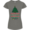 Christmas Movie Where's the Tyrenol? Womens Petite Cut T-Shirt Charcoal
