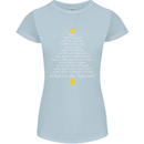 Christmas Movie Where's the Tyrenol? Womens Petite Cut T-Shirt Light Blue