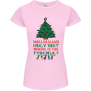 Christmas Movie Where's the Tyrenol? Womens Petite Cut T-Shirt Light Pink