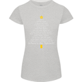 Christmas Movie Where's the Tyrenol? Womens Petite Cut T-Shirt Sports Grey