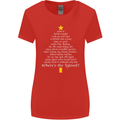 Christmas Movie Where's the Tyrenol? Womens Wider Cut T-Shirt Red